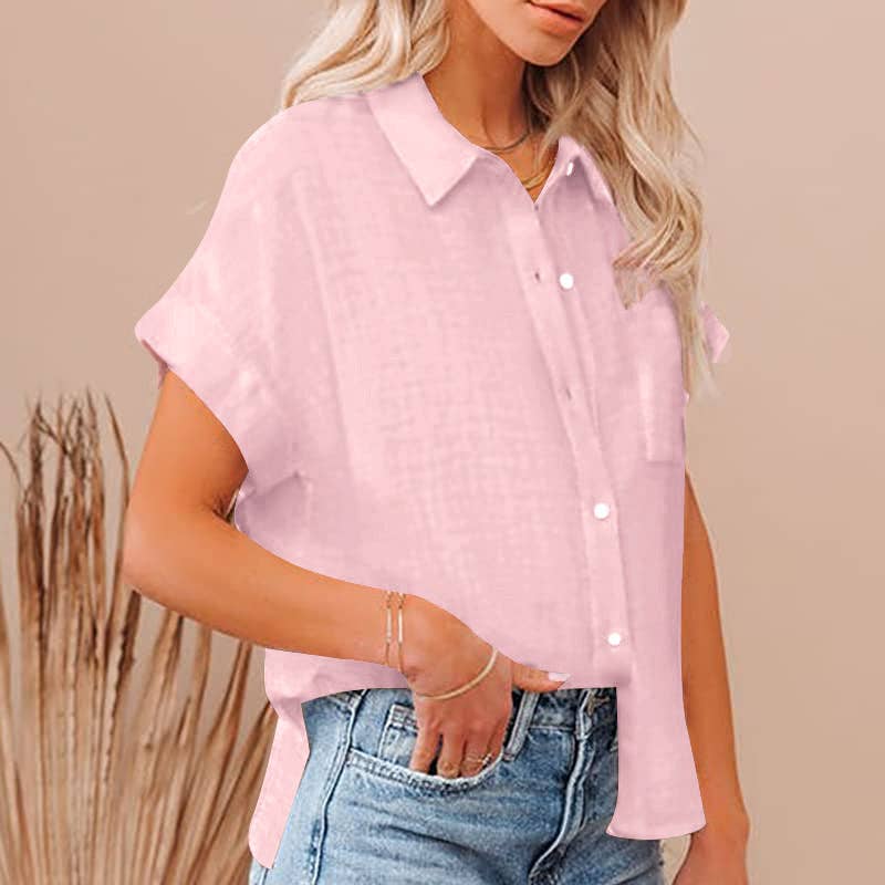 Casual Cotton Linen Shirt