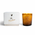 The Meadow Candle | Soy Wax Amber Glass Gold Foil Floral Box