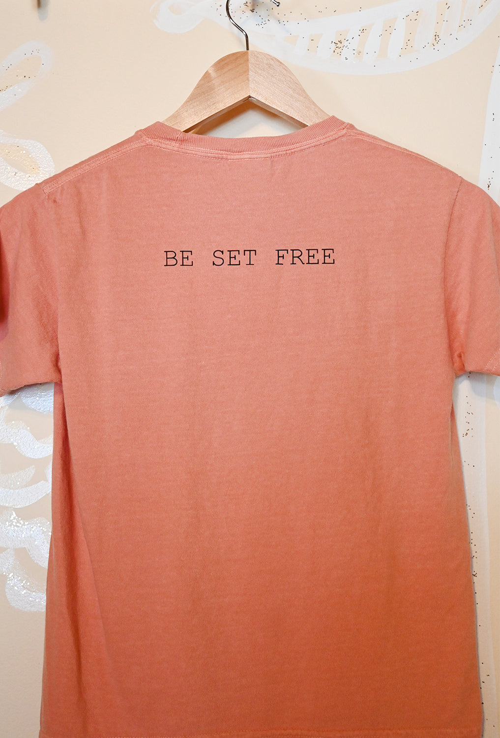 Comfort Colors YOUTH Be Set Free T-shirt.