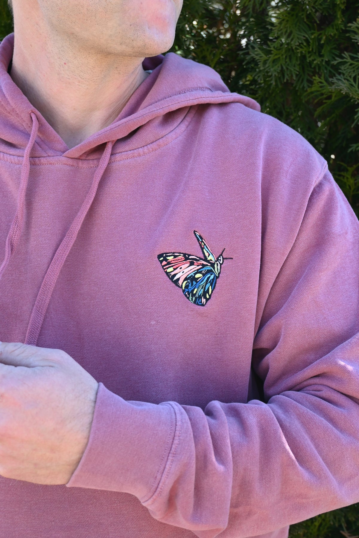 BE SET FREE Unisex pigment-dyed hoodie