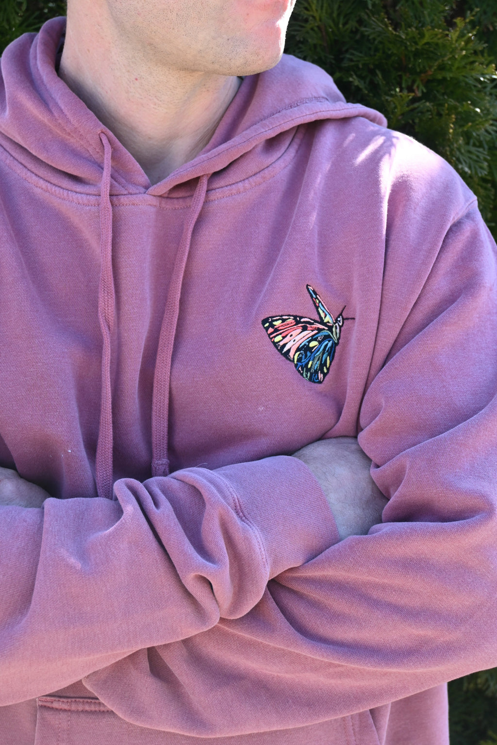 BE SET FREE Unisex pigment-dyed hoodie