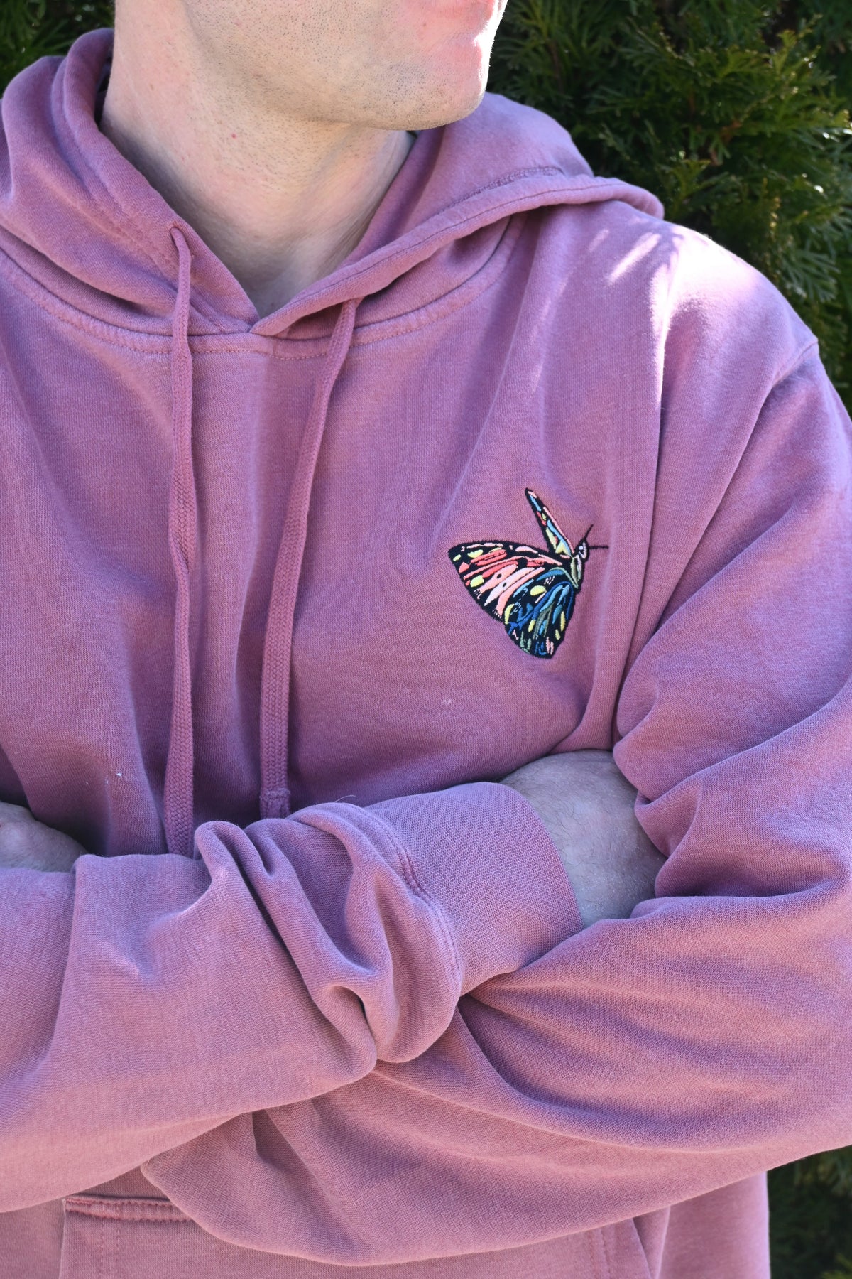 BE SET FREE Unisex pigment-dyed hoodie