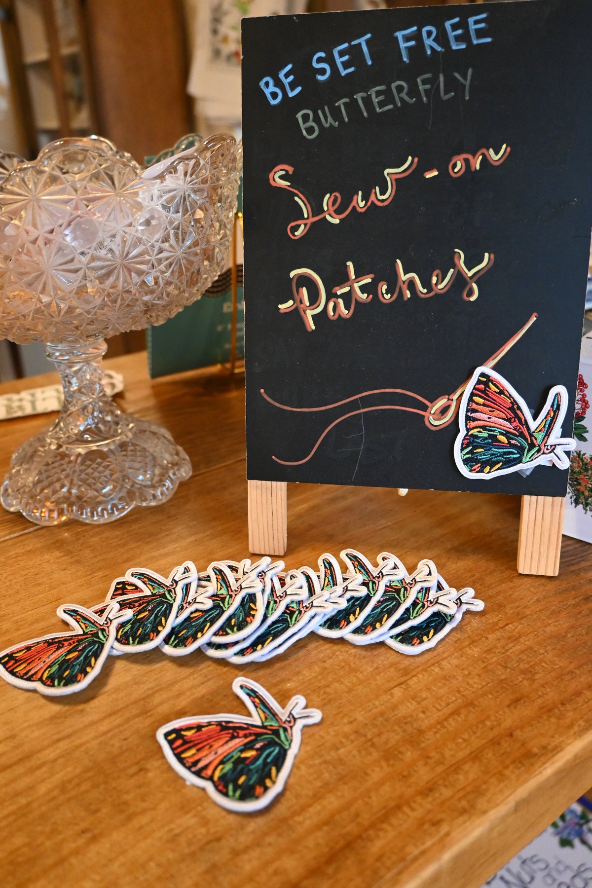 Butterfly Sew-On Patch
