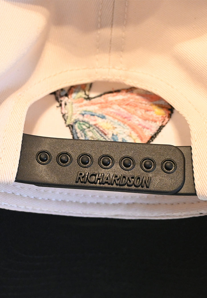 Embroidered Richardson Butterfly Hat