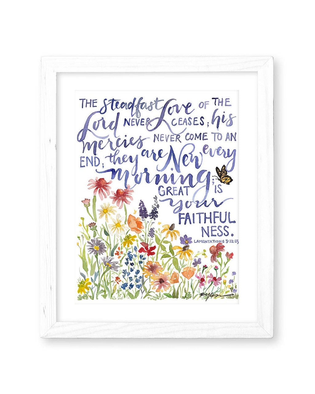 Gracelaced New Every Morning Print