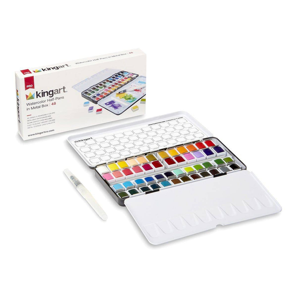 Watercolor Half-Pans 48 Colors