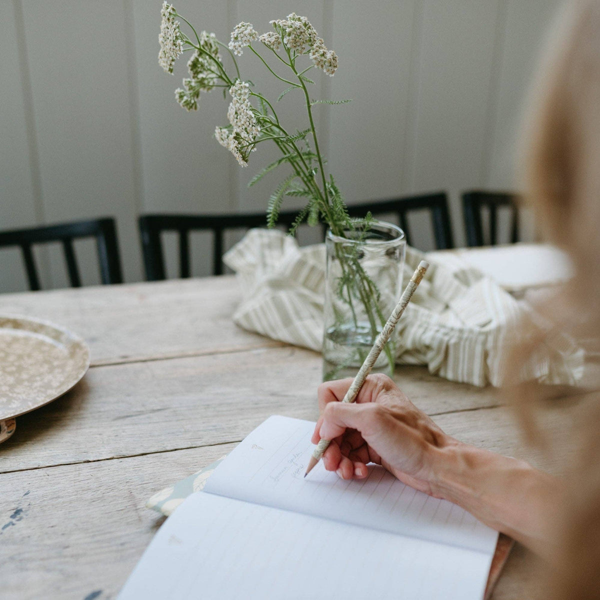 Reverie Floral Notebook Set | 3 Softcover Lined Journals
