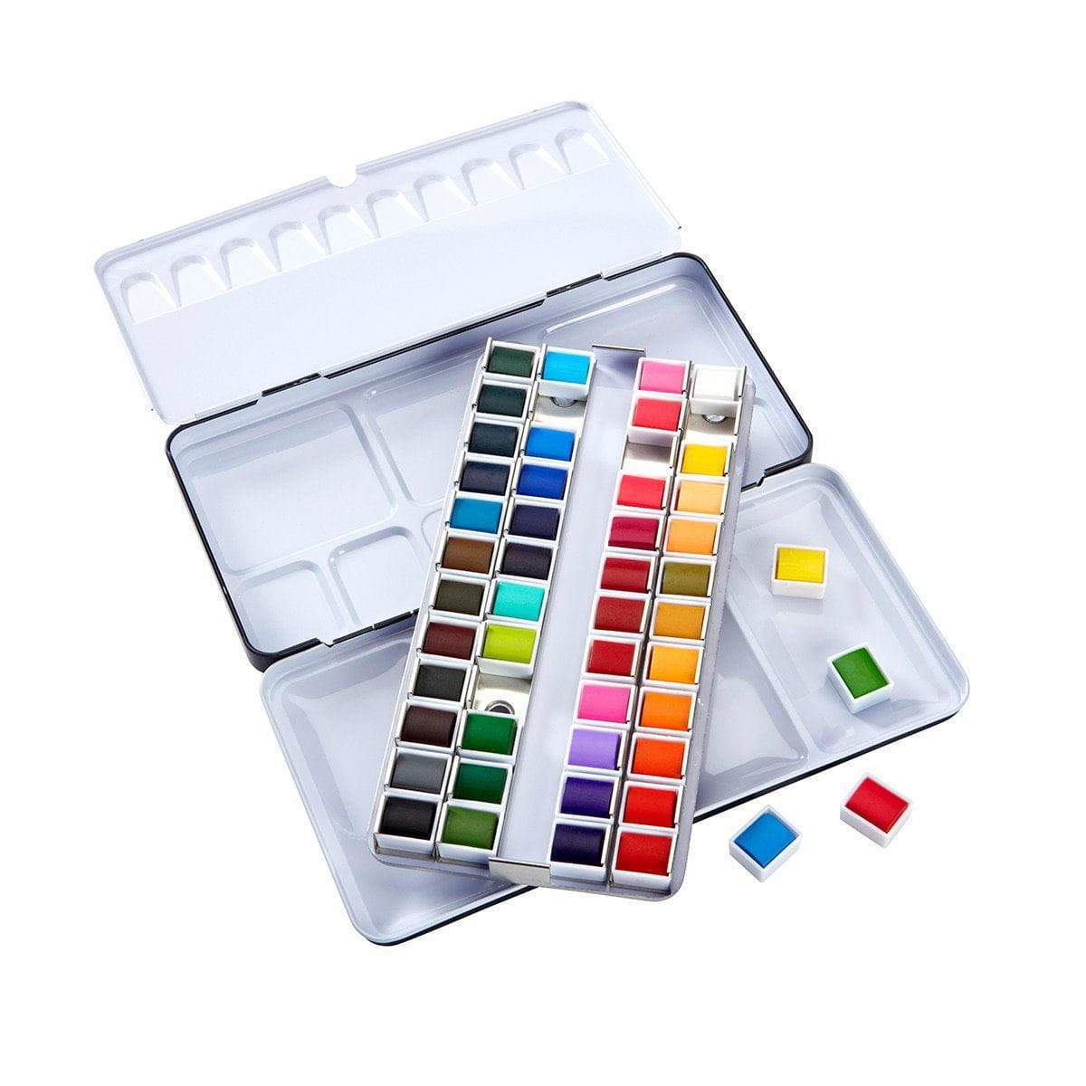 Watercolor Half-Pans 48 Colors