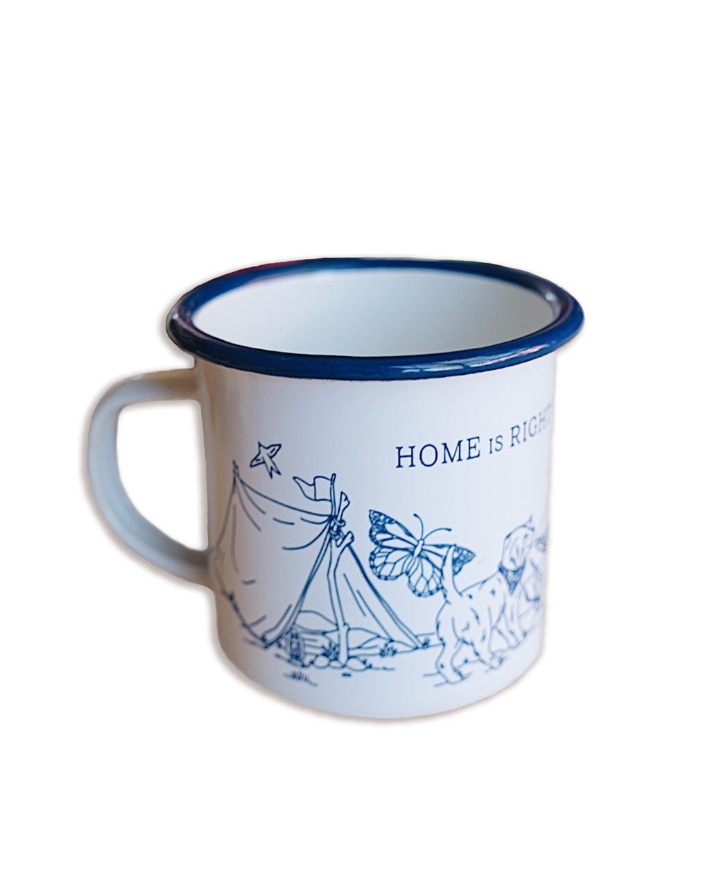Home Is Right Where You Are Camp Mug
