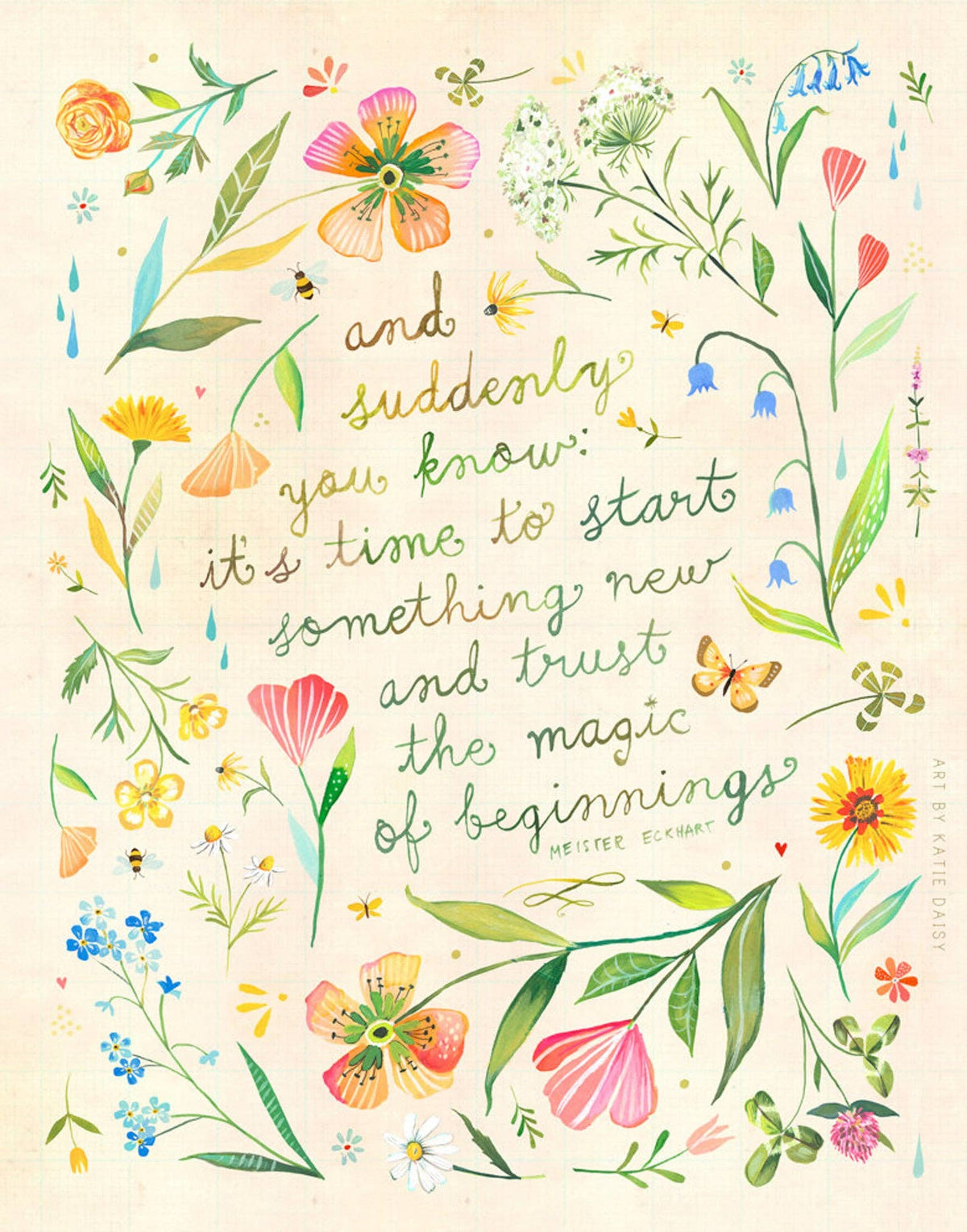 Magic of Beginnings Print