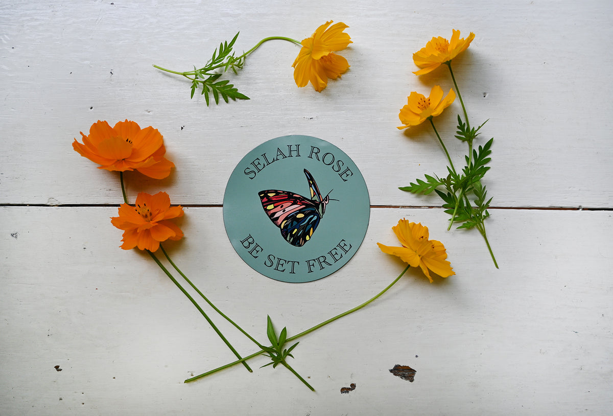 SELAH ROSE 4" Magnet
